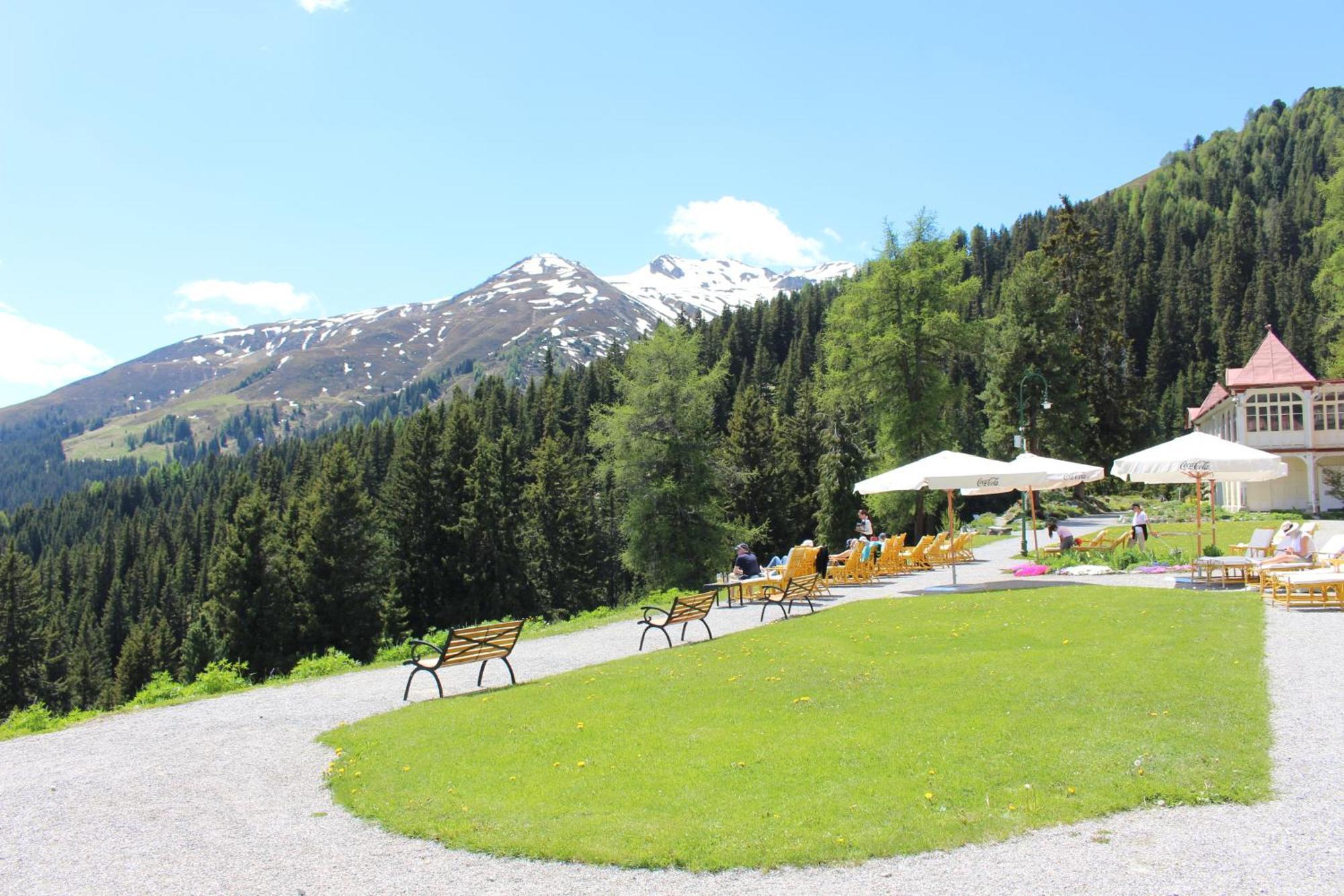 Schatzalp Hotel Davos Exterior foto